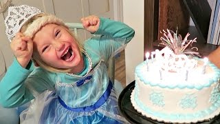 FROZEN BIRTHDAY PARTY | ELSA & ANNA | FROZEN MOVIE PARTY