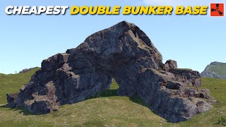 CHEAPEST Tunnel Rock/Mini God Rock Double Bunker - RUST