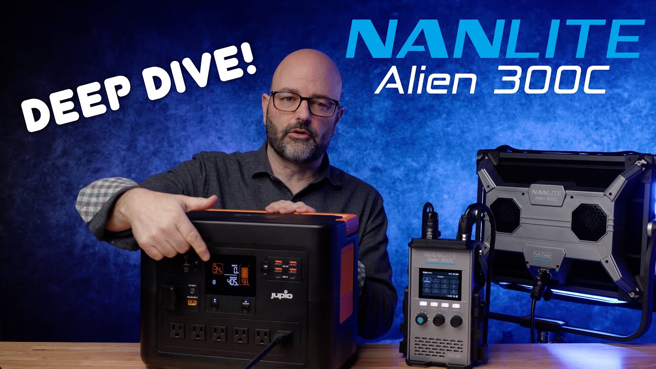 NANLITE ALIEN 300C DEEP DIVE! (EP.386) - YouTube