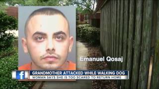 Grandmother beaten senseless while walking her dog wants bond against her attacker raised