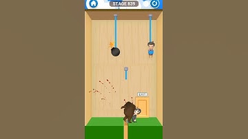 rescue cut rope puzzle stage 839| rescue cut rope puzzle game for android and iOS #shorts
