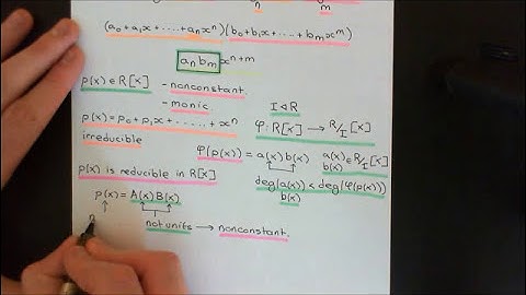Polynomials Modulo an Ideal Part 3