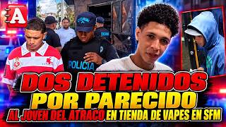 TWO DETAINED FOR RESEMBLING THE SUSPECT IN THE SFM VAPE SHOP ROBBERY