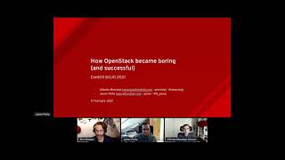 How OpenStack became boring (and successful) -- Javier Peña and Alfredo Moralejo Alonso