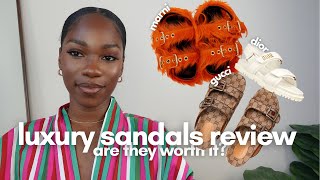 LUXURY SANDALS REVIEW | MARNI, GUCCI, DIOR -- ARE THEY WORTH IT