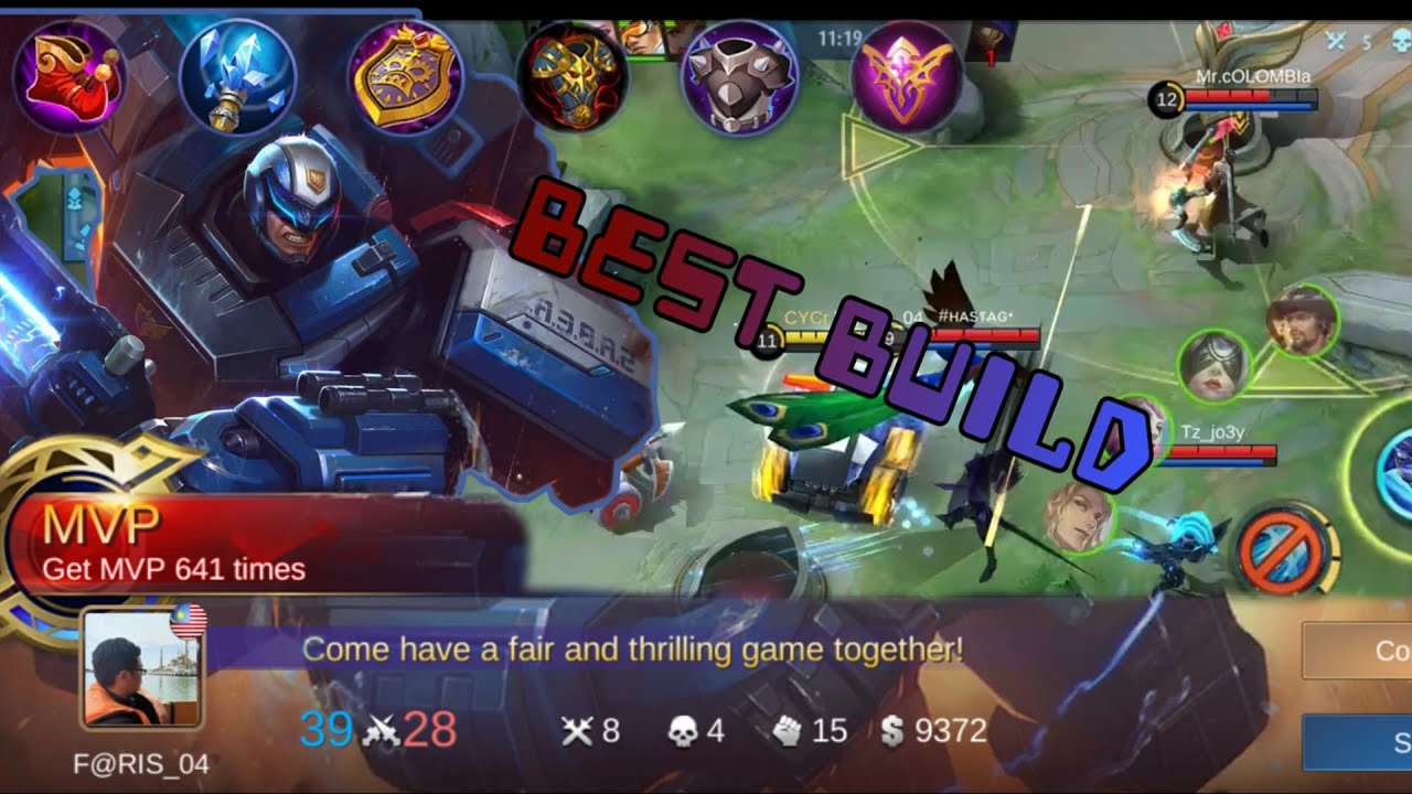 Johnson Best Item Build Ever| Mobile Legend ( Gameplay ) - YouTube