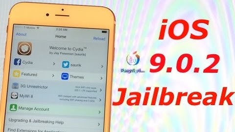 How to Jailbreak iOS 9.0.2, 9.0.1, and 9.0 using Pangu9 - Windows