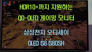 [HDR10+ 지원] 게임에서 더 빛나는 QD-OLED 모니터! 삼성전자OLED G8 G80SH