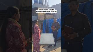RCC Quantity Estimation in 1 Minute | Cement Sand Aggregate Calculation | M20 Concrete #civil