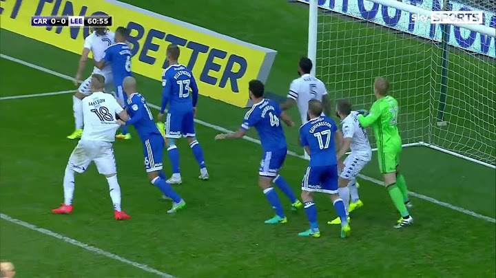 Cardiff 0 2 Leeds Full Highlights Championship 17/9/2016