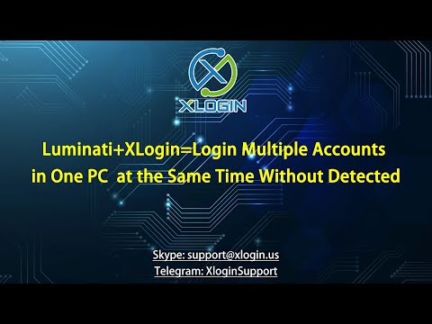 Set Bright Data(formerly Luminati) in XLogin, multiple accounts login.