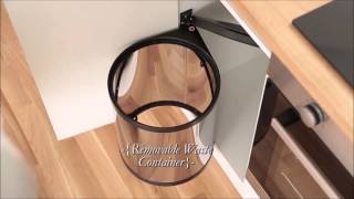 JRKreation Build-in Cabinet Waste Bin