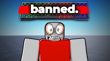 Roblox BANNED this keyboard, but I used it in Blade Ball anyway..