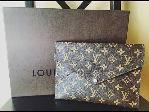 Louis Vuitton Rivets Envelope Reveal/Review - YouTube
