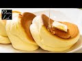 ホットケーキミックスで簡単！ふわふわスフレパンケーキの作り方（ホットケーキミックス使用）/ Japanese Souffle Pancake Recipe | Oyatsu Lab.