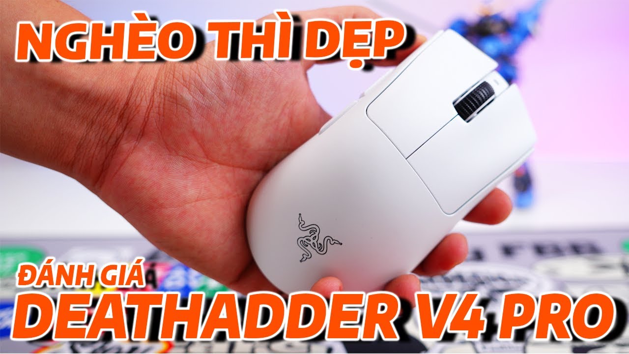 Bạn Có Bỏ Dám Bỏ Ra 4 Củ Để Mua Mẫu Chuột Này??? Đánh Giá RAZER DEATHADDER V4 PRO