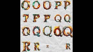 Mythical Illuminated Initials Clipart Bundle Full English Alphabet #etsyshop #etsy #digitalprints