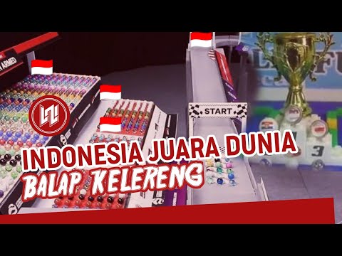 Indonesia JUARA Dunia lomba balap kelereng | MARBLE RACE