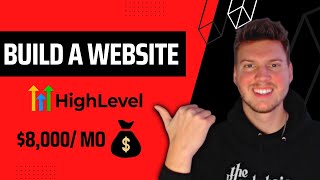 How To Build A Website FAST With GoHighLevel!