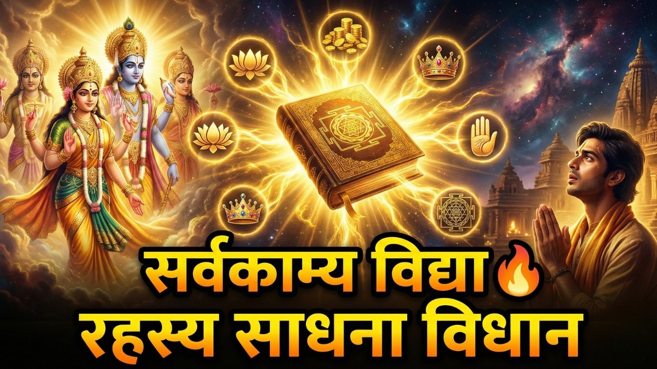 सर्वकाम्य विद्या — सभी इच्छाएं पूरी करने वाला महामंत्र | गुप्त साधना विधि sarva kamya vidhya