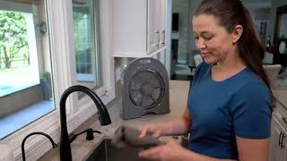 Cascade Capri Rechargeable Adjustable Portable 12' Cordless Fan on QVC