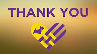 A Thank You from President Zak!