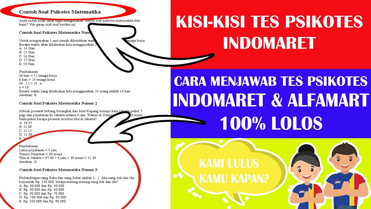 11++ Contoh soal tes bps information