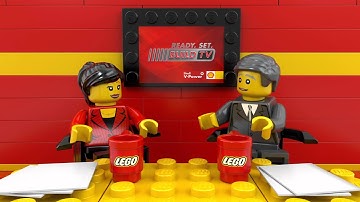 The new Shell V-Power LEGO F138 on #ReadySetBuild TV