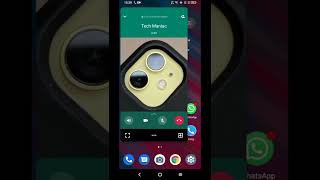 WhatsApp Float Window Incoming Call Screen + Chat (Android 11) screenshot 2