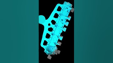 Thiết kế khuôn đúc áp lực/ Dòng chảy sản phẩm dài mảnh #nxcad #diecast• #fypシ