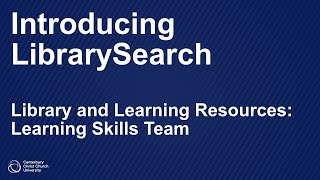LibrarySearch @CCCU