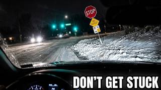 Night Winter Drive Twin Cities Minnesota Watch till the end POV