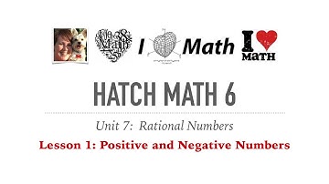 Hatch Math 6 Unit 7 Lesson 1