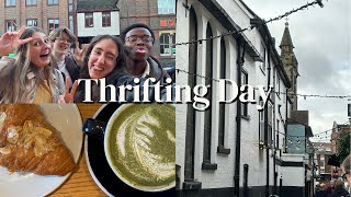 bella goes thrifting in st. albans | great food, crochet, puppies, and amazing clothes