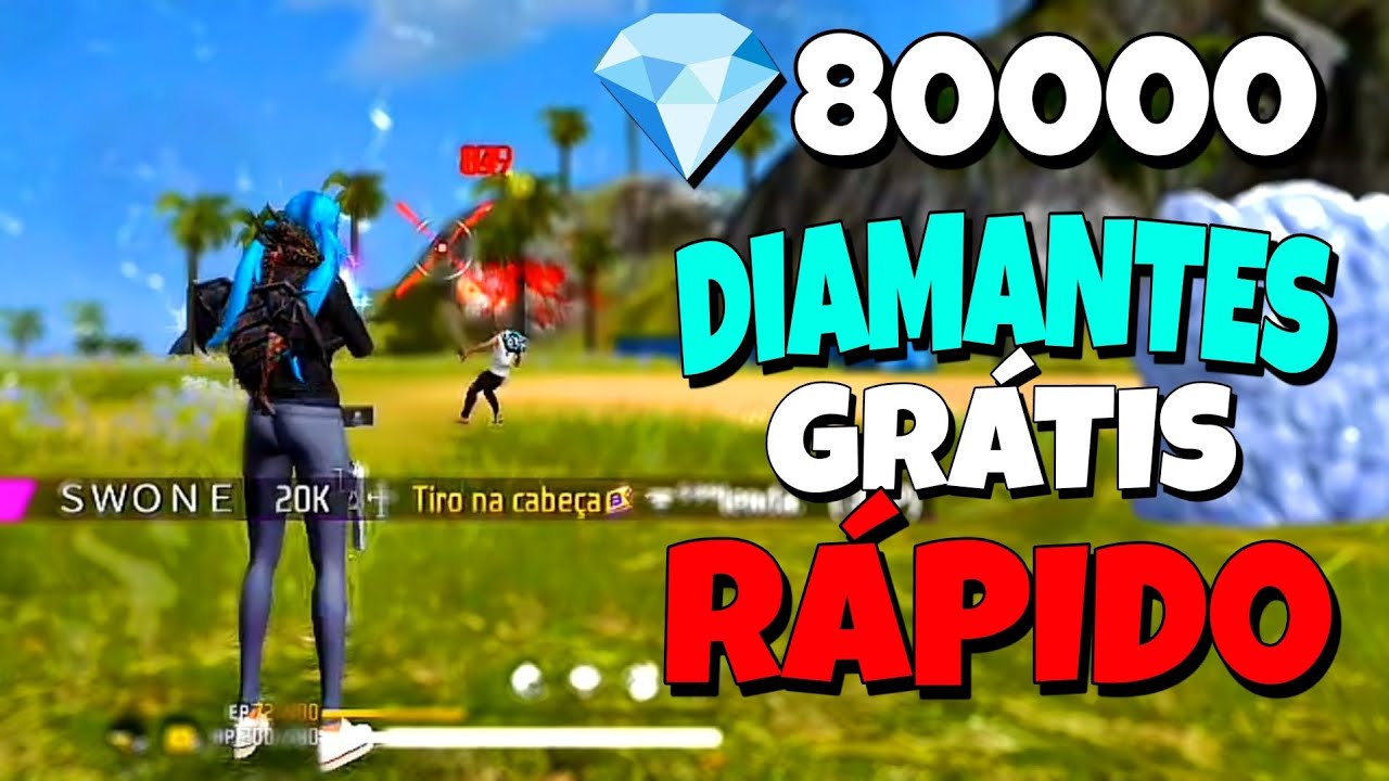 COMO GANHAR DIAMANTES GRÁTIS NO FREE FIRE 2023 - DIAMANTES FF DE GRAÇA ...