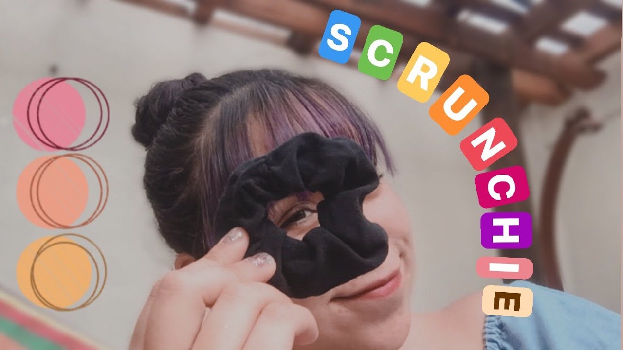 DIY Scrunchies | Donitas del cabello fácil y rápido. - YouTube