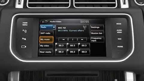 Range Rover Audio Connectivity System & USB Tutorial