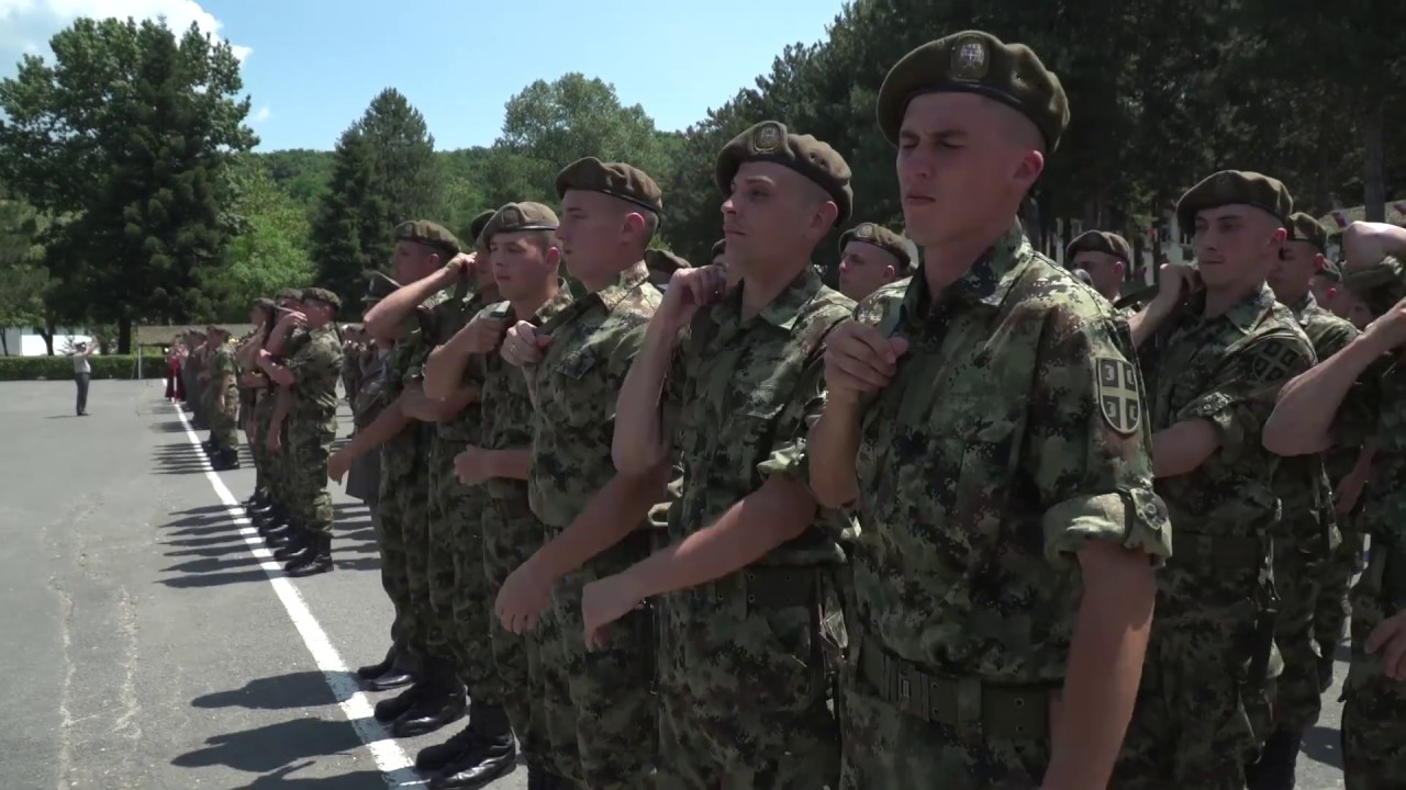 Svečanost polaganja vojničke zakletve u Leskovcu