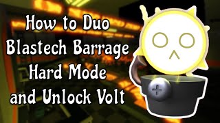 How to Duo Blastech Barrage Hard Mode in Roblox Tower Heroes (Halloween 2023 Update)