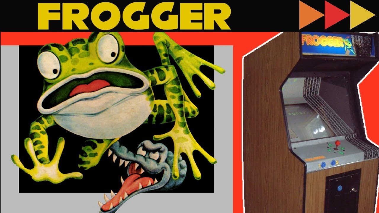 Frogger Gameplay 1981 Jogos do Atari versão Arcade YouTube