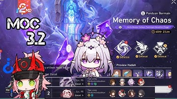 [Honkai: Star Rail] 3.2 Memory of Chaos / Moc 12: Castorice & Rappa E0S1