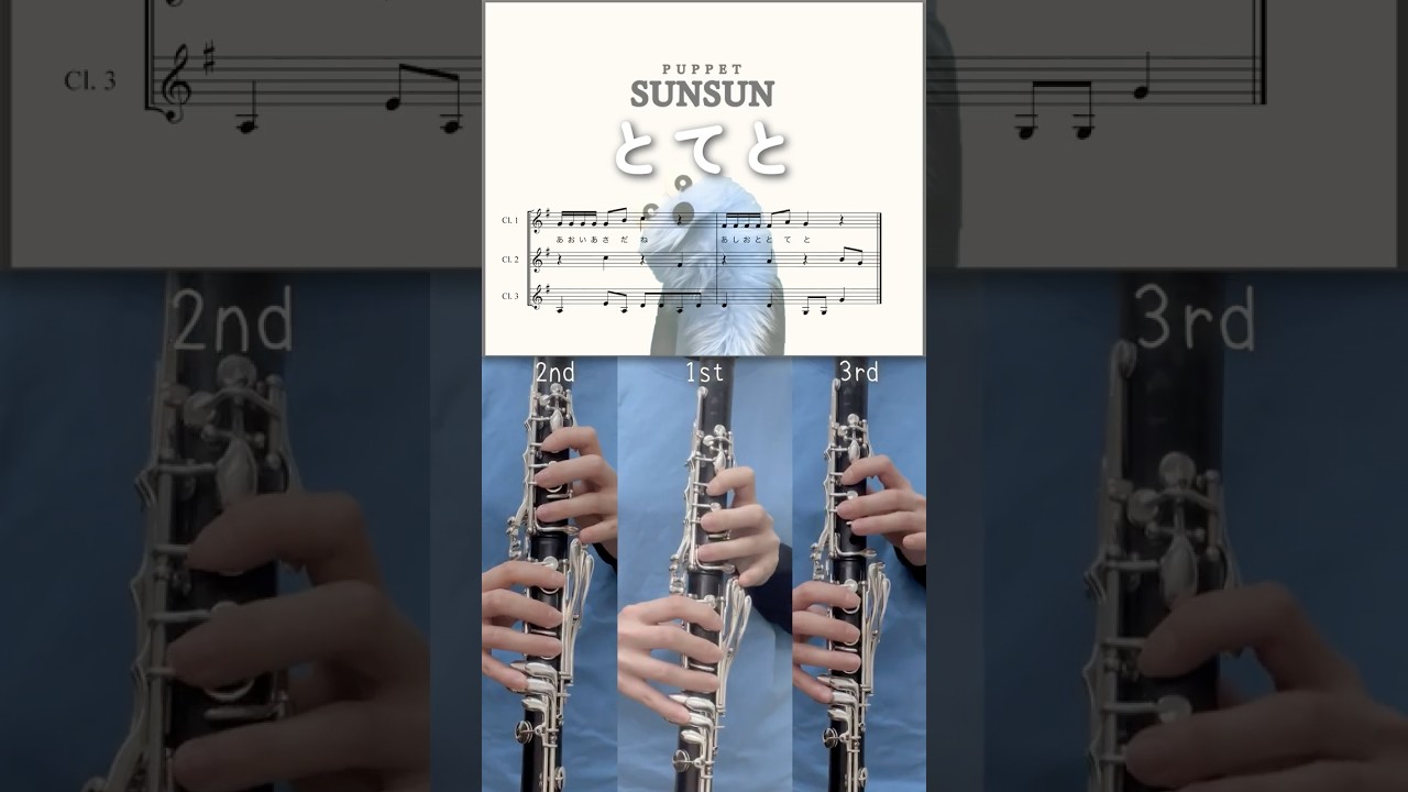 ほのぼのして癒される #パペットスンスン 【とてと】