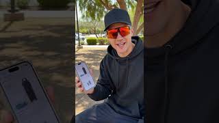 Versatile over-the-shoulder sunglasses.#sunglasses