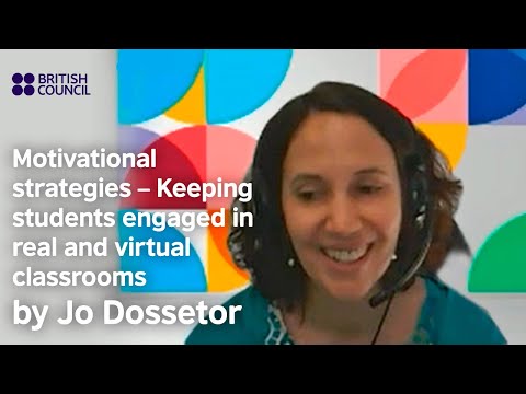 Motivational Strategies – Keeping Students Engaged In Real And Virtual Classrooms By Jo Dossetor