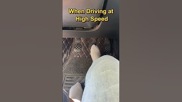 When braking at high speed,never step on the clutch directly!#driving#tips#car#skills#carsoft#manual
