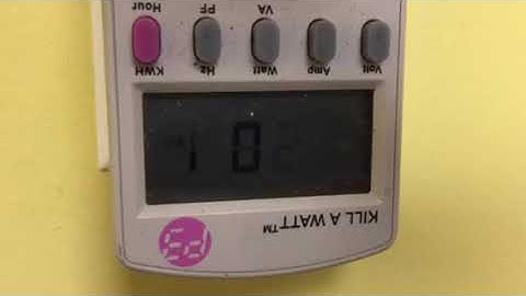 REX C100 PID steady state pulsing a 1440w heating element in Sous Vide Cooler