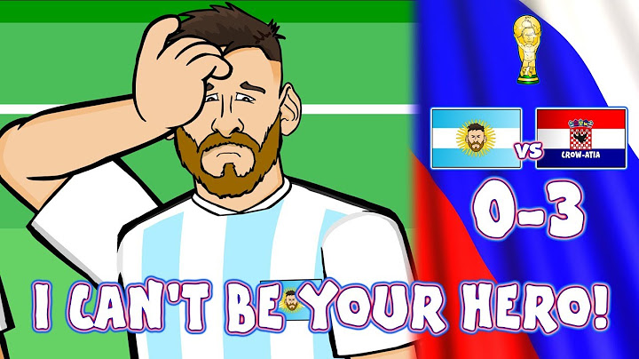 😲0-3 ARGENTINA vs CROATIA!😲 Messi Can't Be Argentina’s Hero! (Caballero Kick Parody  Highlights)