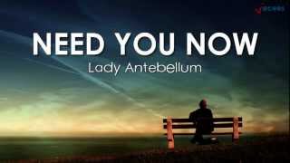 Need You Now Lyrics - Lady Antebellum chords