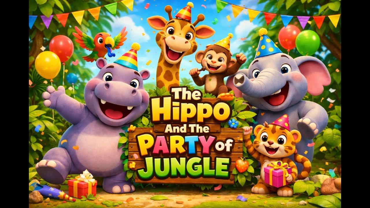 Jungle ka Hippo Or Jungle Ki party