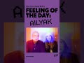Brian Eno and Beatie Wolfe's feeling of the day: Ailyak 👀